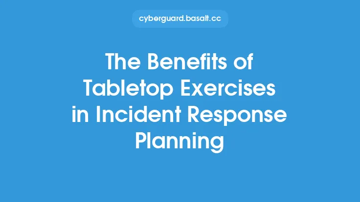 The Benefits of Tabletop Exercises in Incident Response Planning Thumbnail