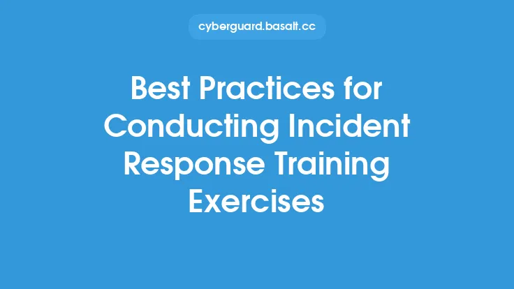 Best Practices for Conducting Incident Response Training Exercises Thumbnail