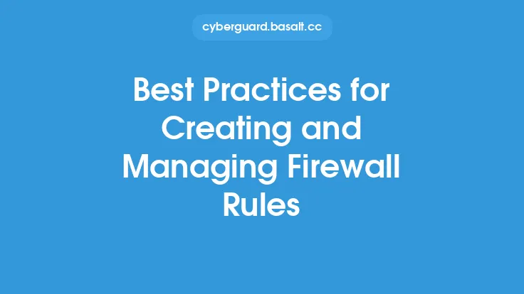 Best Practices for Creating and Managing Firewall Rules Thumbnail