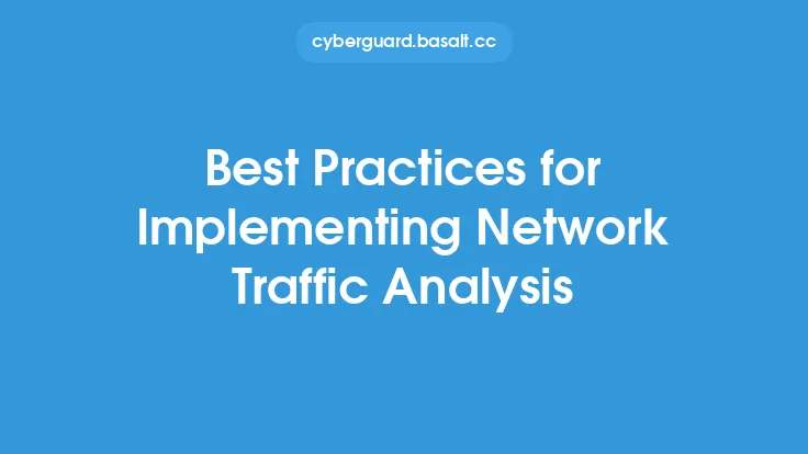 Best Practices for Implementing Network Traffic Analysis Thumbnail