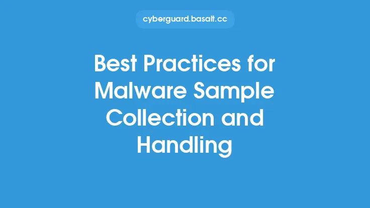 Best Practices for Malware Sample Collection and Handling Thumbnail