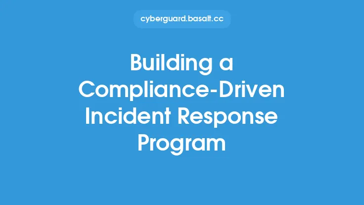 Building a Compliance-Driven Incident Response Program Thumbnail