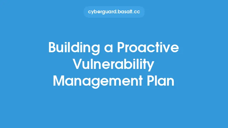 Building a Proactive Vulnerability Management Plan Thumbnail