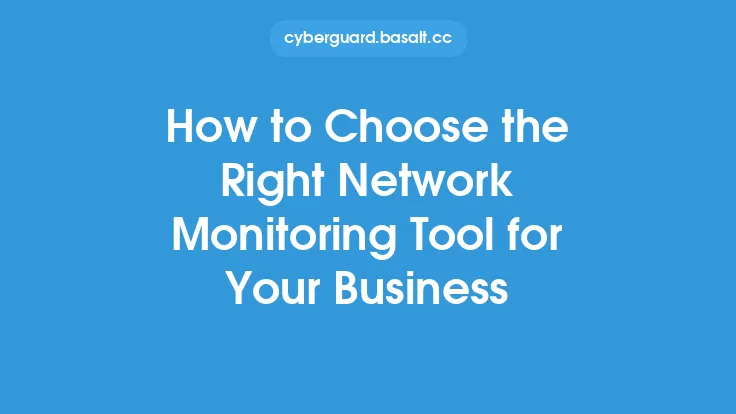 How to Choose the Right Network Monitoring Tool for Your Business Thumbnail