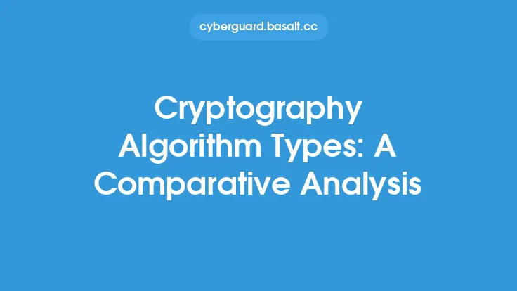 Cryptography Algorithm Types: A Comparative Analysis Thumbnail