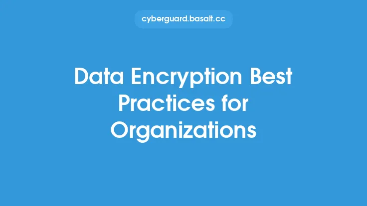 Data Encryption Best Practices for Organizations Thumbnail
