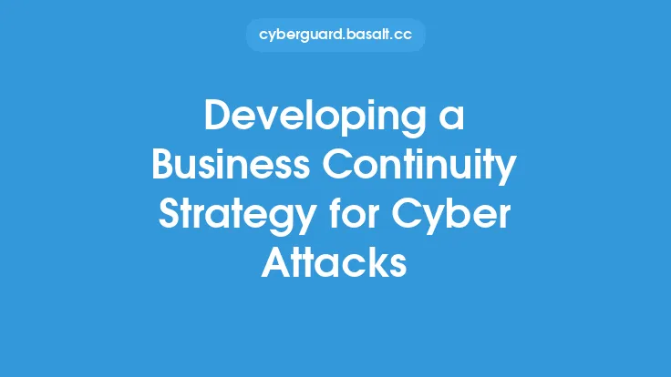 Developing a Business Continuity Strategy for Cyber Attacks Thumbnail