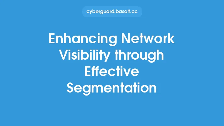 Enhancing Network Visibility through Effective Segmentation Thumbnail