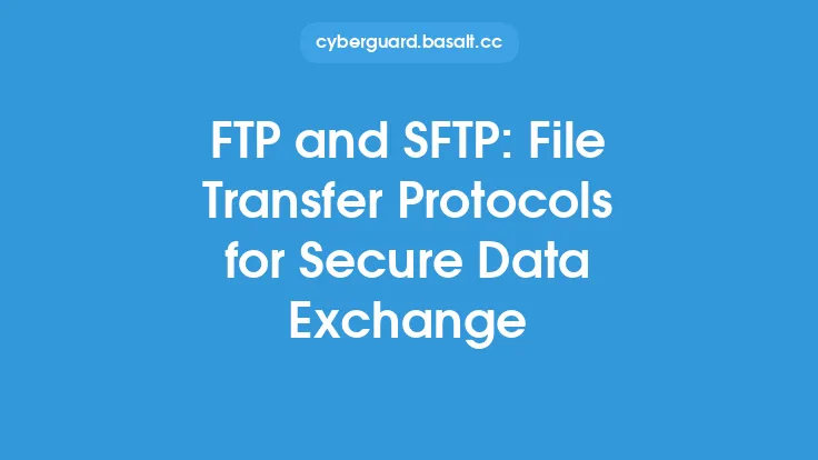 FTP and SFTP: File Transfer Protocols for Secure Data Exchange Thumbnail