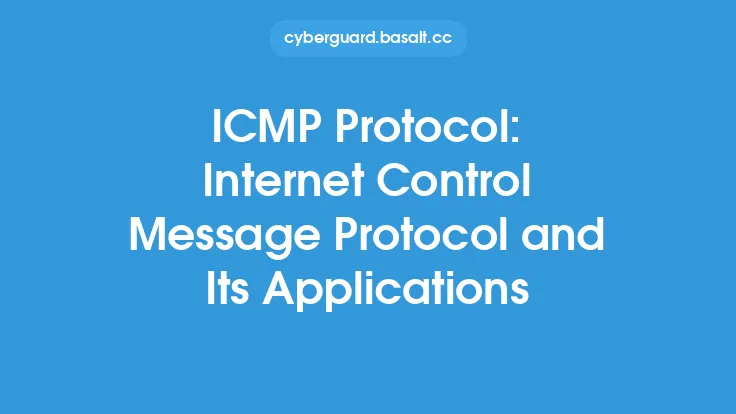 ICMP Protocol: Internet Control Message Protocol and Its Applications Thumbnail