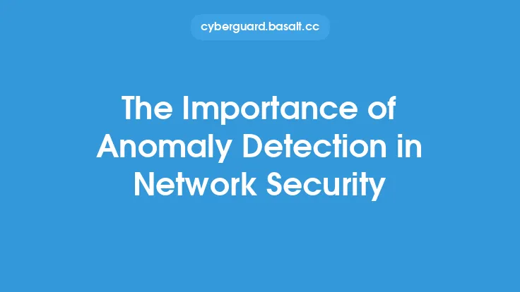 The Importance of Anomaly Detection in Network Security Thumbnail