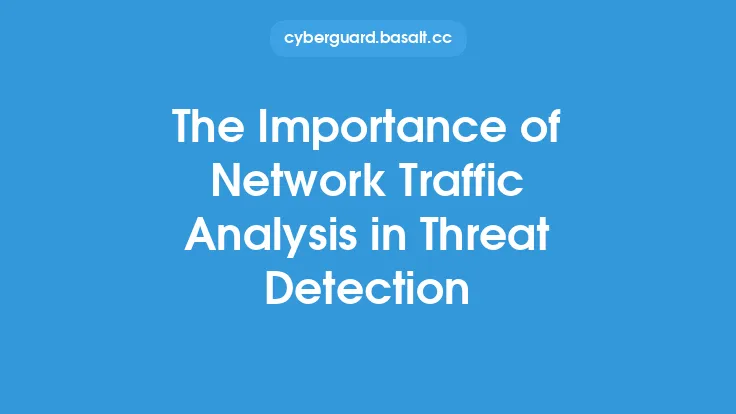 The Importance of Network Traffic Analysis in Threat Detection Thumbnail