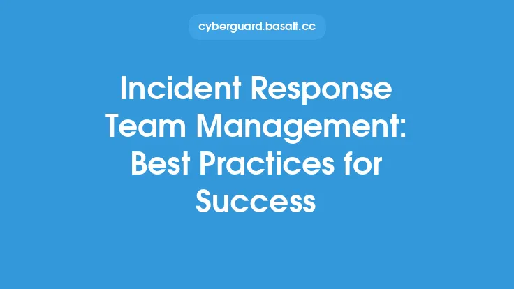 Incident Response Team Management: Best Practices for Success Thumbnail