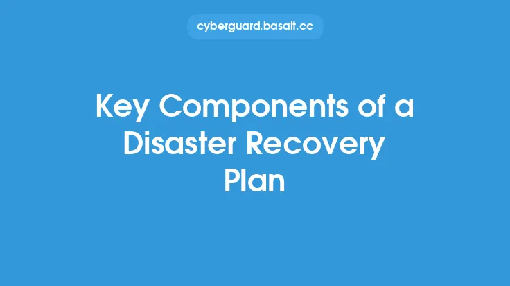 Key Components of a Disaster Recovery Plan Thumbnail