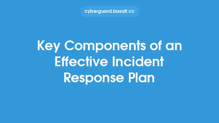 Key Components of an Effective Incident Response Plan Thumbnail