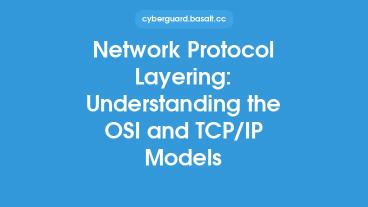Network Protocol Layering: Understanding the OSI and TCP/IP Models Thumbnail