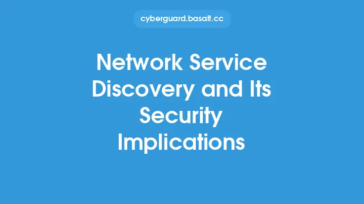 Network Service Discovery and Its Security Implications Thumbnail
