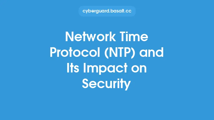 Network Time Protocol (NTP) and Its Impact on Security Thumbnail