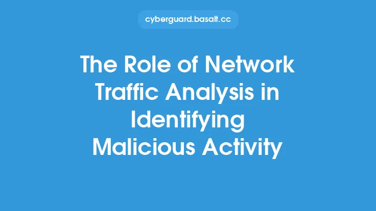 The Role of Network Traffic Analysis in Identifying Malicious Activity Thumbnail