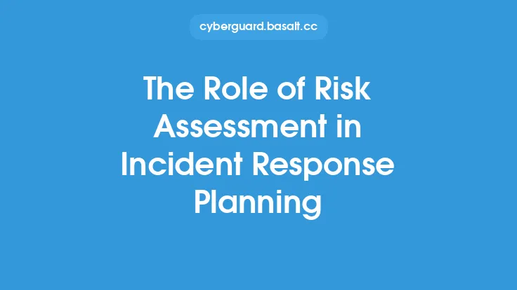 The Role of Risk Assessment in Incident Response Planning Thumbnail
