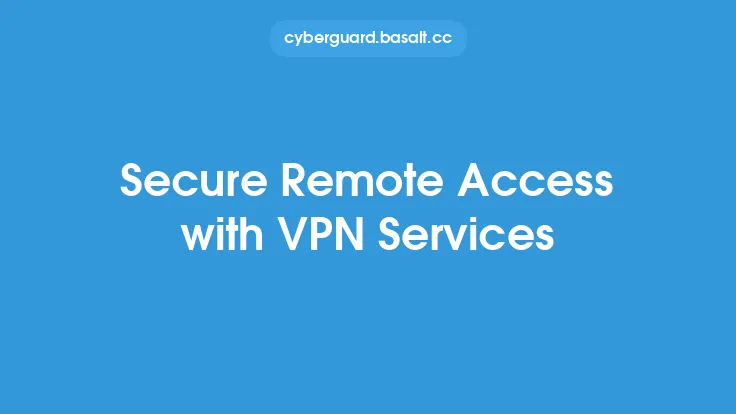 Secure Remote Access with VPN Services Thumbnail