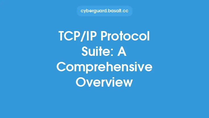 TCP/IP Protocol Suite: A Comprehensive Overview Thumbnail