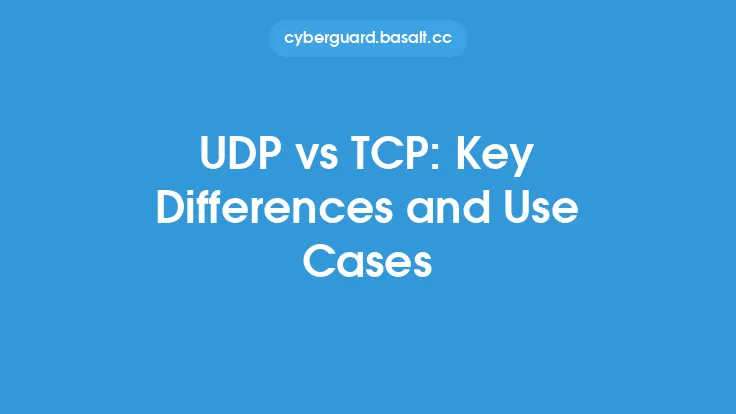 UDP vs TCP: Key Differences and Use Cases Thumbnail