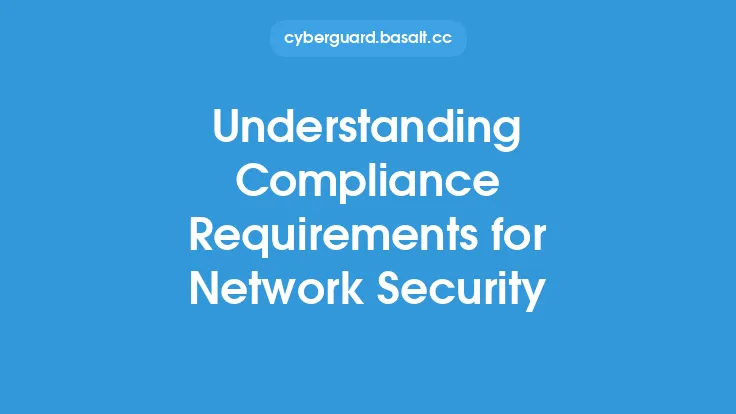 Understanding Compliance Requirements for Network Security Thumbnail