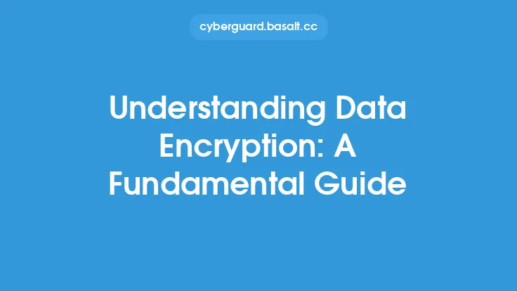 Understanding Data Encryption: A Fundamental Guide Thumbnail