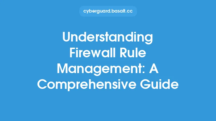 Understanding Firewall Rule Management: A Comprehensive Guide Thumbnail