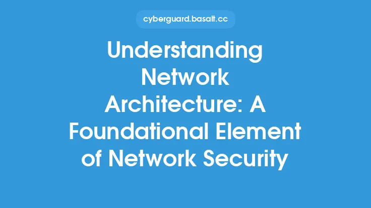 Understanding Network Architecture: A Foundational Element of Network Security Thumbnail