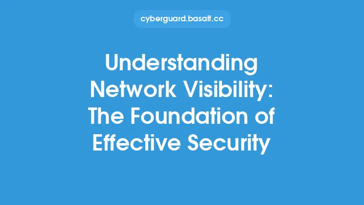 Understanding Network Visibility: The Foundation of Effective Security Thumbnail