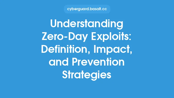 Understanding Zero-Day Exploits: Definition, Impact, and Prevention Strategies Thumbnail